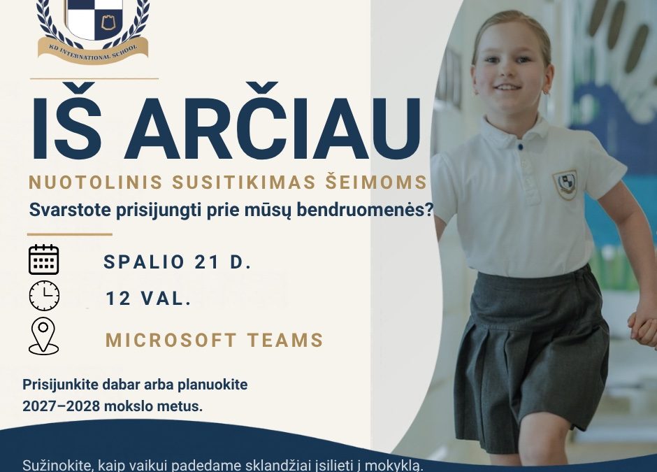 KD International School iš arčiau